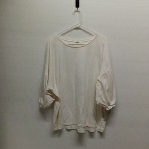 Umgee Cream Oversized 3/4 Sleeve Blouse